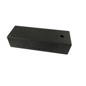 Low Price OEM Custom Aluminium Sheet Metal Stamping Bending Black Box HYXC020096