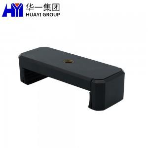 Manufactur standard CNC Machining Aluminium Part - OEM Aluminum 7075 CNC machined Dual Block Mount HYVC020012 Huayi -