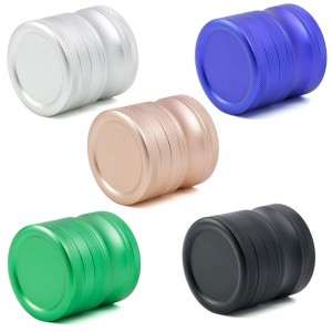Custom logo anodized herb grinder HYCZ90003