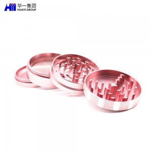 HUAYI OEM Anodized Aluminum Herb Grinder HYVC020001