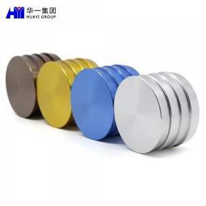 Wholesale Best Selling Products Eco-friendly Best Quality Zinc Alloy Diameter 40mm Mini Herb Grinder HYFZ065847