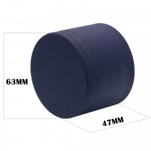 Custom logo 63mm 4 piece Herb grinder HYCZ090009