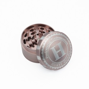 HUAYI Custom aluminum herb grinder HYSZ100001