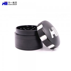 Custom Grinder Herb Grinders Gold 75 X 50 Herb Grinders HYAG06272