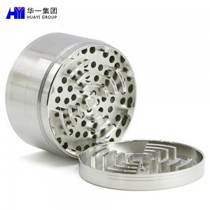 63mm 4 layers Metal herb grinder HYSZ100129