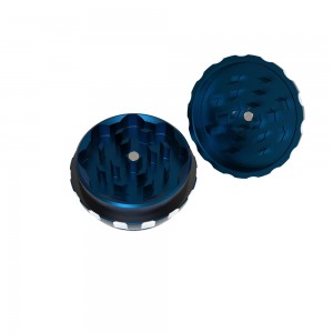 Wholesale hot selling 2-layer herb grinder with custom logo HYJD070021