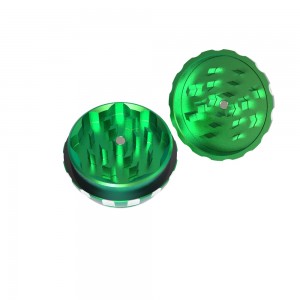 Wholesale hot selling 2-layer herb grinder with custom logo HYJD070021