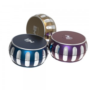 Wholesale hot selling 2-layer herb grinder with custom logo HYJD070021