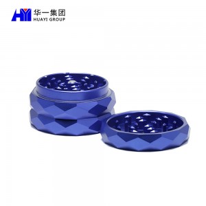 Custom aluminum alloy tobacco herb grinder HYSZ100125
