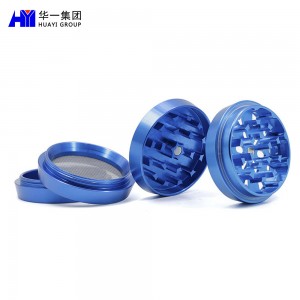 4 layer 63mm aluminum alloy herb grinder HYSZ100121