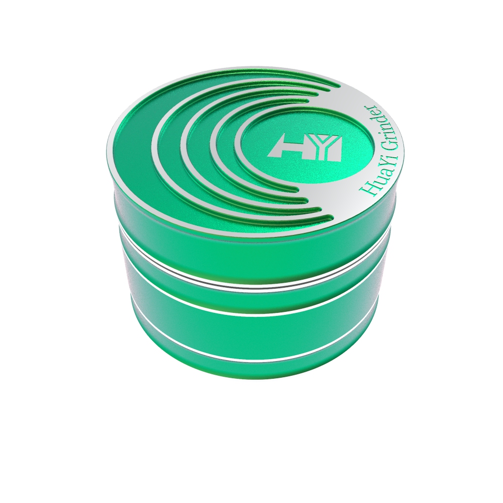 Mill Herb Grinder - Wholesale Smoking Accessories Herbal Aluminum Custom Logo Tobacco Herb Grinder HYFZ060023 Huayi -