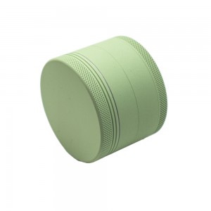 2022 Hot Selling Custom 4 Layer Silicone Coated Aluminum Alloy Herb Grinder HYJD070036