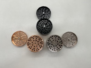 Cheap high quality 4 layers 75mm aluminum alloy herb grinder HYCZ090021