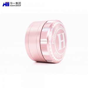 HUAYI OEM Anodized Aluminum Herb Grinder HYVC020001
