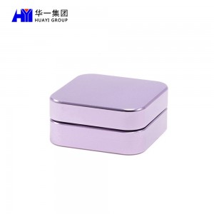 Weed Grinder 55mm/ 63mm Aluminum Square  2 piece Herb Grinder  HYIW010127