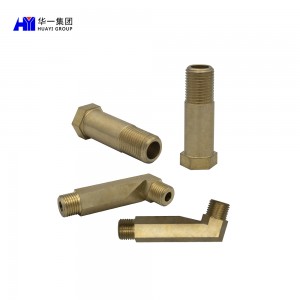 OEM cnc machining parts turning center aluminum brass HYVW030055