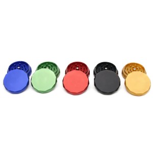 Custom logo high quality 2 layer herb grinder HYCZ090001