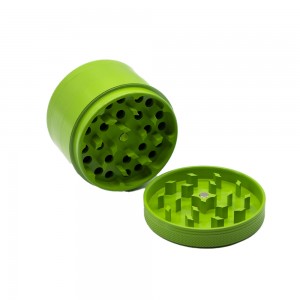 Hot Selling 4-layer 63mm Ceramic Coated Aluminum Alloy Herb Grinder HYJD070035