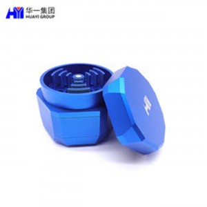 Hot Selling 4 Layer Anodized Aluminum Alloy Herb Grinder with Custom Logo HYJD070053