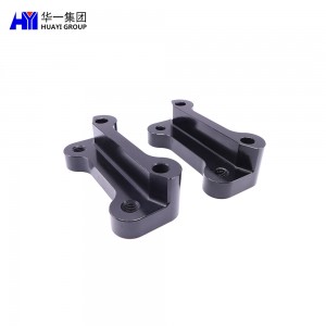 Precision car auto parts custom aluminum 7075 cnc machining milling motocycle bracket HYVW030011