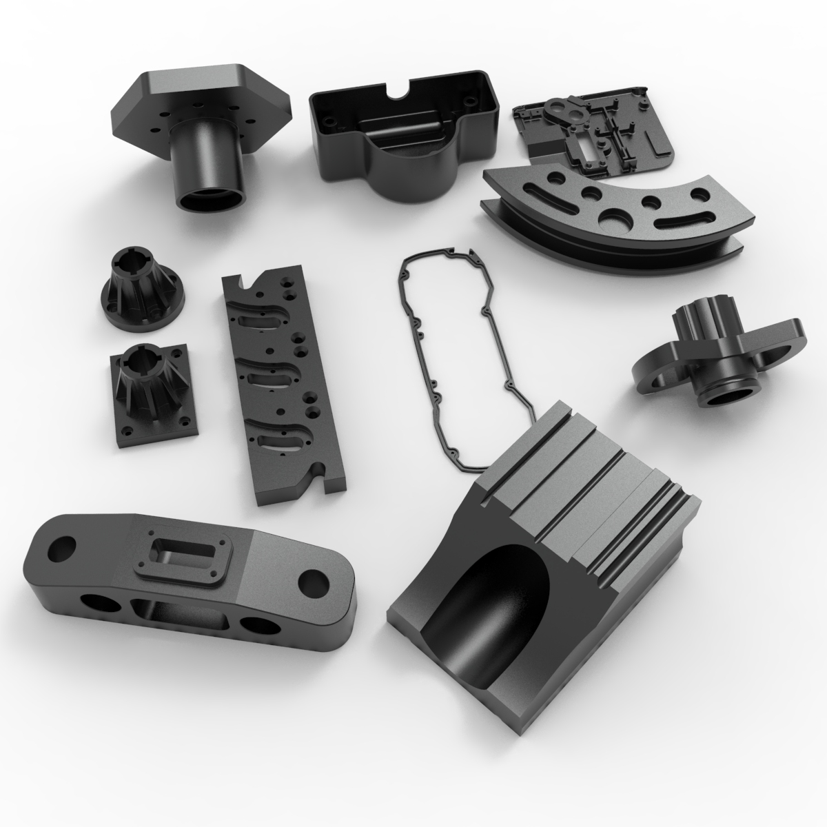 2021 wholesale price CNC Machined Steel Plates - High Quality Oem Custom Cnc Metal Working Aluminum Cnc Turned Parts Aluminium Accessories Parts HYFZ060025 Huayi -