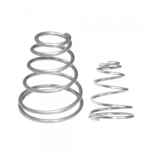 Conical compression spring