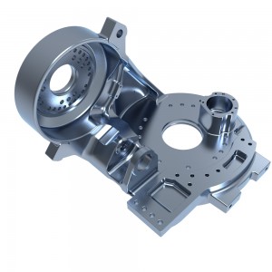 Accurate Production of Aluminum Alloy Parts from Metal Block HYJD070199