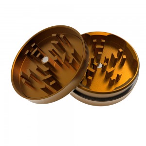 Metal Mini Tobacco Herb Grinder Gift With Dispenser Wholesale Manufacturer China Herb Grinders HYFZ060011