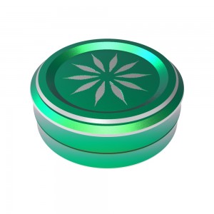 Metal Mini Tobacco Herb Grinder Gift With Dispenser Wholesale Manufacturer China Herb Grinders HYFZ060011
