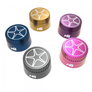 2022 new backwoods metal tobacco grinder 4-layer zinc alloy grinding herb tobacco grinder HYFZ060012