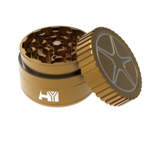 2022 new backwoods metal tobacco grinder 4-layer zinc alloy grinding herb tobacco grinder HYFZ060012