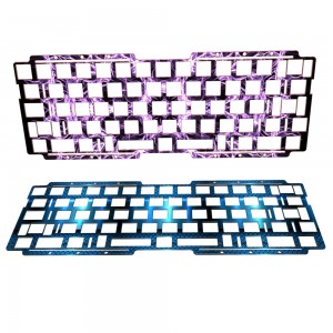 Upper and Bottom Shell Kit Aluminum and Stainless Steel Keycap for Mechanical Keyboards HYJD07198