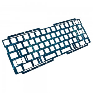 Upper and Bottom Shell Kit Aluminum and Stainless Steel Keycap for Mechanical Keyboards HYJD07198