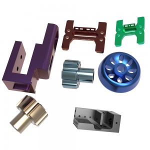 Custom CNC Machined Anodized Aluminum Precision Mechanical Products Metal CNC Machining Service HYVC060058