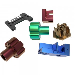 Custom CNC Machined Anodized Aluminum Precision Mechanical Products Metal CNC Machining Service HYVC060058