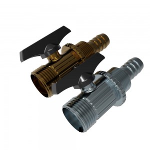 Professional brass aluminum cnc machining part for garden hose use HYJD070120