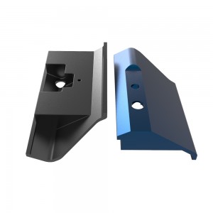 oem custom cnc machining manufacturer services precision aluminum part with powder coating anodized aluminum parts HYJD070175
