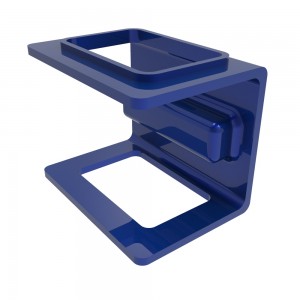 factory cnc machining service custom fabrication oem large metal machining anodized aluminum part HYJD070111