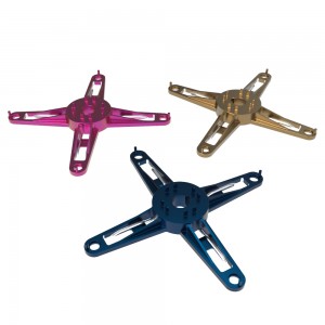 oem cnc 5axis aluminium parts custom cnc turning milling anodized aluminum 6061 parts HYJD070186