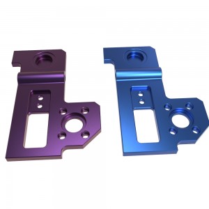 factory cnc machining service custom fabrication oem large metal machining anodized aluminum part HYJD070111