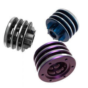 factory cnc machining service custom fabrication oem large metal machining anodized aluminum part HYJD070111