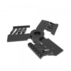 Mounting plate oem aluminum cnc milling parts HYIW010249