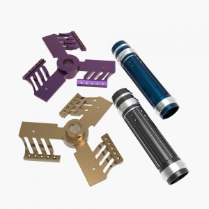 customized aluminum part cnc processing metal aluminum medical device parts CNC machining services   HYIW010259