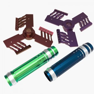 customized aluminum part cnc processing metal aluminum medical device parts CNC machining services   HYIW010259