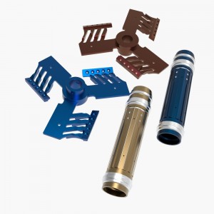 custom turning milling cnc machining aluminum parts oem fabrication cnc machining part service HYJD070184
