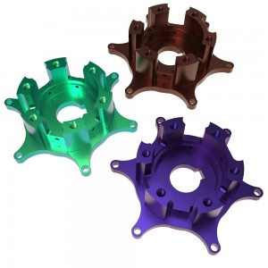 factory cnc machining service custom fabrication oem large metal machining anodized aluminum part HYJD070111