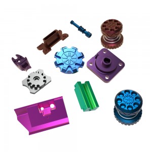oem custom cnc machining service cnc automatic lathe processing aluminum parts HYJD070177