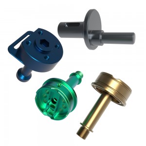Anodized 5 axis precision cnc machining services custom cnc machining steel fabrication metal parts HYJD070226