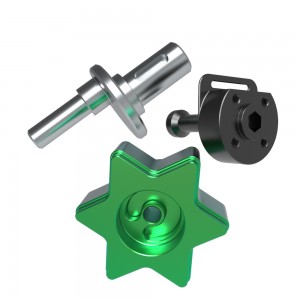 Metal fabrication cnc machining service custom anodized aluminum parts cnc machining parts HYJD070195