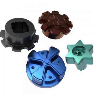 Metal fabrication cnc machining service custom anodized aluminum parts cnc machining parts HYJD070195
